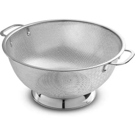 Bellemain 5 Qt Stainless Steel Colander Bowl | Handle, Kitchen Food Strainer for Pasta, Veggies & More image {7}