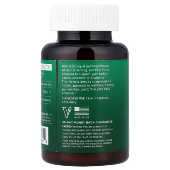 Neurogan Health Pea Pro, 90 Capsules (500 mg per Capsule) image {2}