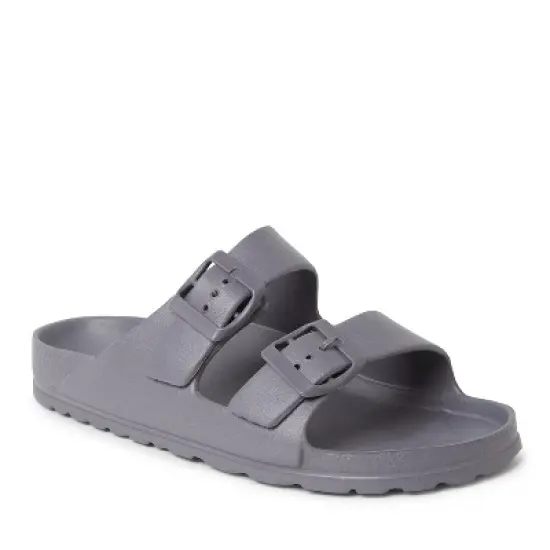 Dearfoams EcoCozy Women's Sustainable Double Buckle Sandal image {6}