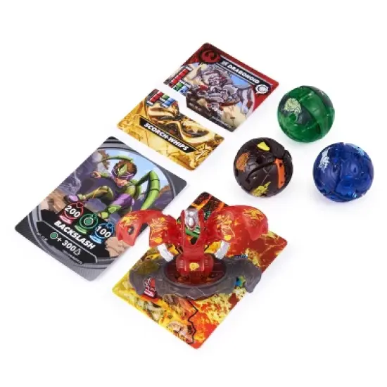Bakugan Street Brawl Clash Pack Action Figure Set image {3}