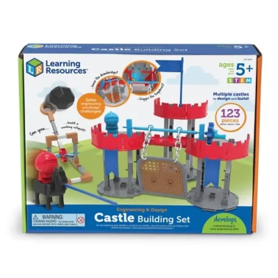 Learning Resources Engineering and Design Castle Building Set image {10}