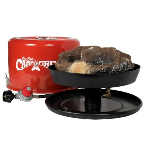 Camco Little Red Outdoor Portable Tabletop Propane Heater Fire Pit image {7}