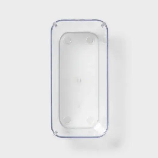 25pc Drawer Flatware Organizer - Brightroom&trade;: Clear In-Drawer Storage, PETG Material, Contemporary Style, Hand Wash image {2}