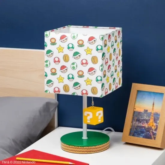 Super Mario Icons Table Lamp image {1}