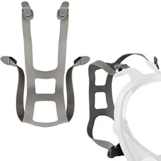 Impresa Replacement Head Harness Straps for Respirator Mask - 2 Pack - Compatible with 3M Full Facepieces 6000 Series image {5}