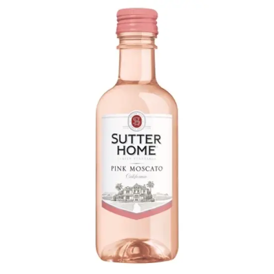 Sutter Home Pink Moscato Wine - 4pk/187ml Bottles image {1}