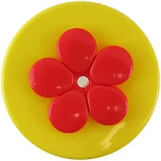 Nectar DOTS Red/Yellow Triple Window Dot Feeder - 6 Ounce image {2}