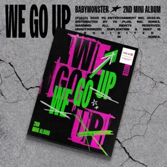 BABYMONSTER - WE GO UP (UP Ver.) (Target Exclusive, CD) image {2}