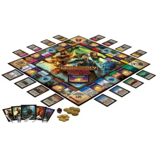 Monopoly Dungeons & Dragons Movie Board Game image {1}