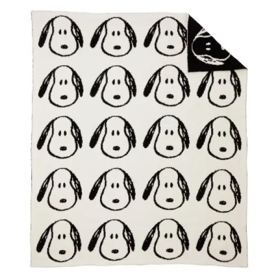 Peanuts Knit Throw Blanket image {1}