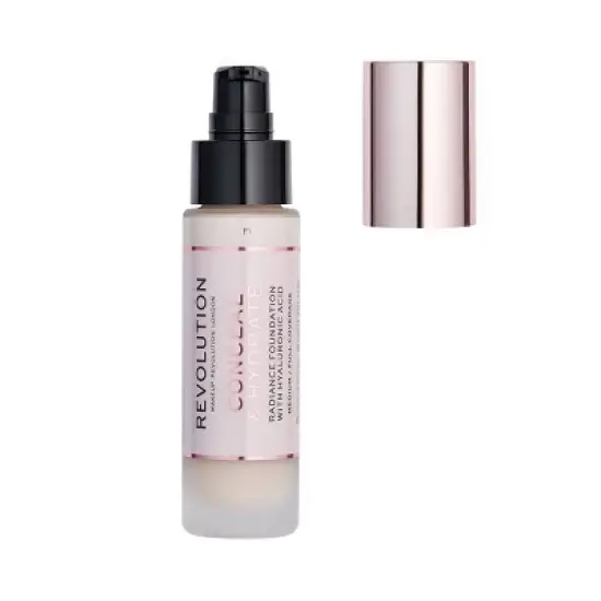 Makeup Revolution Conceal & Hydrate Foundation - 0.70 fl oz image {3}