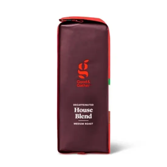 House Blend Medium Roast Ground Coffee - Decaf - 12oz - Good & Gather&trade; image {3}