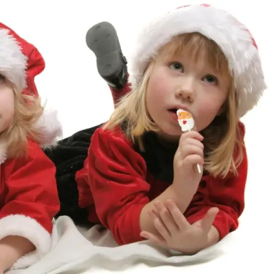 Zeesy Santa Lollipops &ndash; 12 Pack of Individually Wrapped Holiday Lollipops &ndash; Christmas Party Favors & Stocking Stuffers image {5}