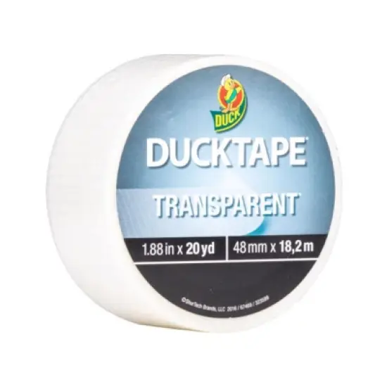 Duck 1.88 in. W X 20 yd L Clear Duct Tape image {1}