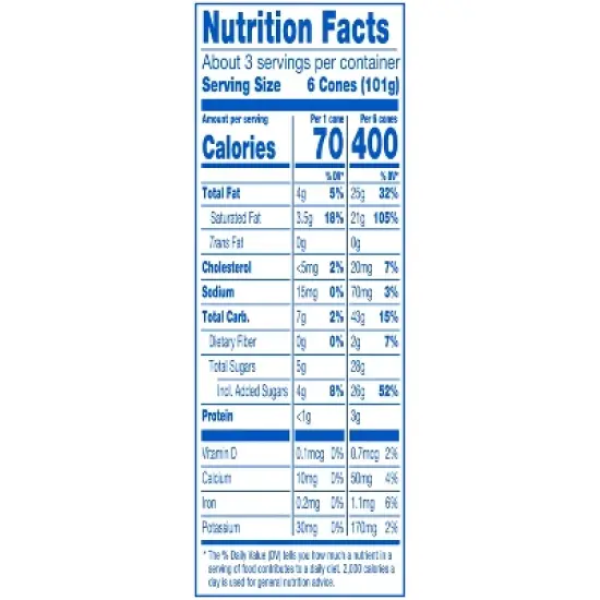 Nestle Drumstick Chocolate Mini Frozen Sundae Cones - 16.9 fl oz/20ct image {10}