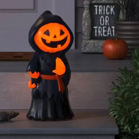 Lewis & Friends&trade; 18" Blow Mold Lewis Ghoul Halloween Decorative Prop Black - Hyde and EEK! Boutique&trade; image {1}