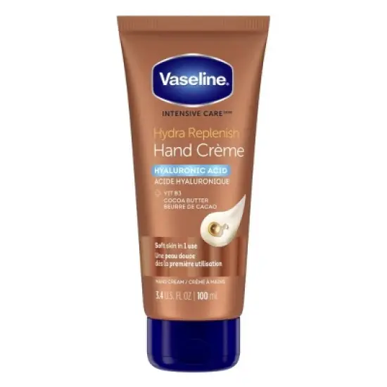 Vaseline Intensive Care Hydra Replenish with Hyaluronic Acid and Cocoa Butter Hand Cream &ndash; 3.4 fl oz image {5}