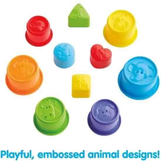 Kidoozie Stack 'n Sort - Developmental Toy for Children Ages 12 months and older image {6}