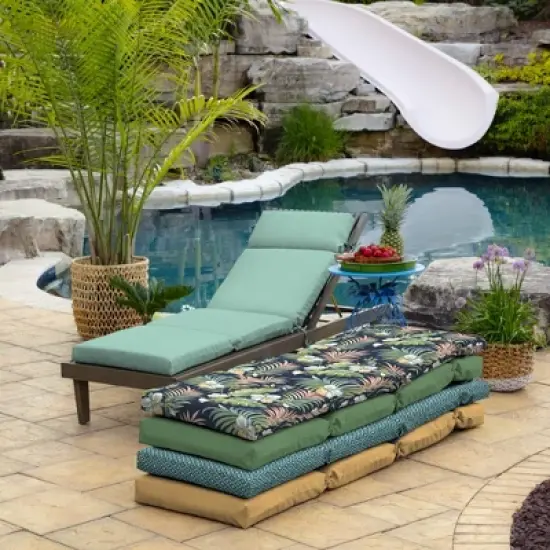 ARDEN Outdoor Chaise Lounge Cushion 22 x 77 image {4}