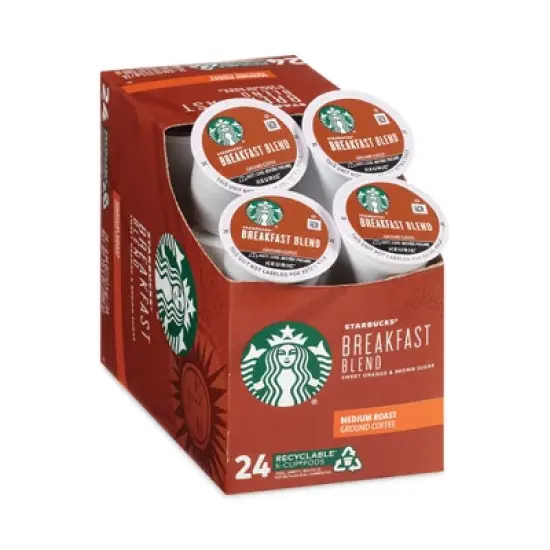 Starbucks Breakfast Blend K-Cups, 24/Box image {3}