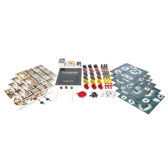 Plunder: A Pirate's Life Board Game by Lost Boy Entertainment: Strategy for Creative Thinking, 1-2 Hours, 3+ Players image {4}