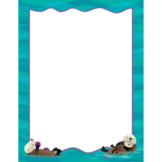 Barker Creek 4 Designs Computer Paper Set Sea and Sky image {2}