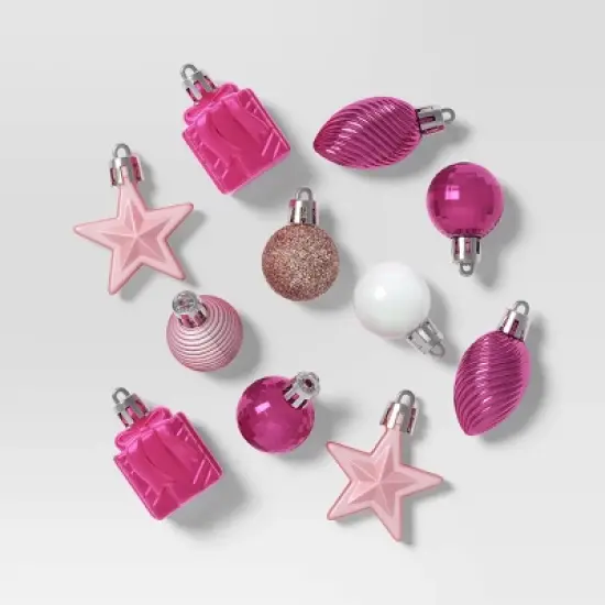 25ct Christmas 30mm Ornament Set - Wondershop&trade; image {4}