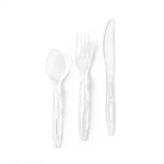 Premium Plastic Forks Spoons and Knives - 72ct - up & up&trade; image {1}