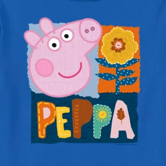Toddler's Peppa Pig Embroidered Portrait T-Shirt image {1}