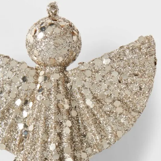Glittered Angel Christmas Tree Ornament - Wondershop&trade; image {2}