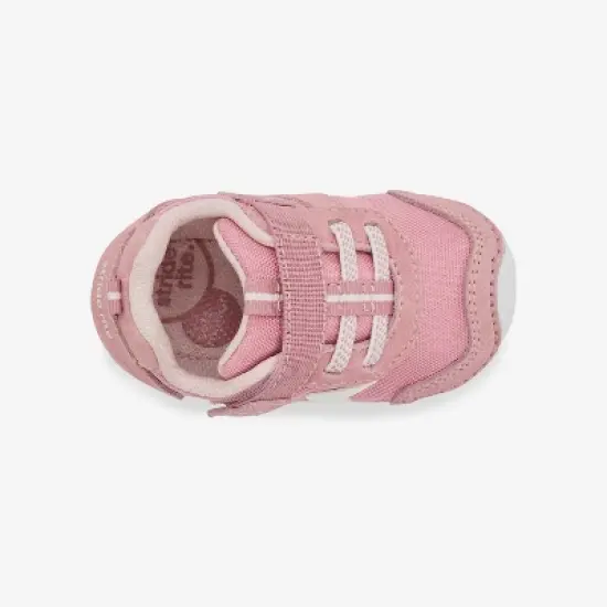 Stride Rite Kids Unisex Zips Runner Sneaker | 4.5 | Pink image {5}