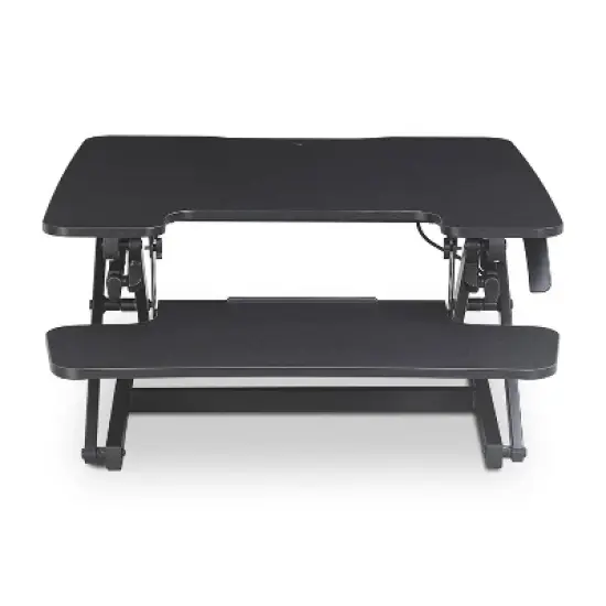 Small Ergo Height Adjustable Standing Desk Converter - True Seating image {5}