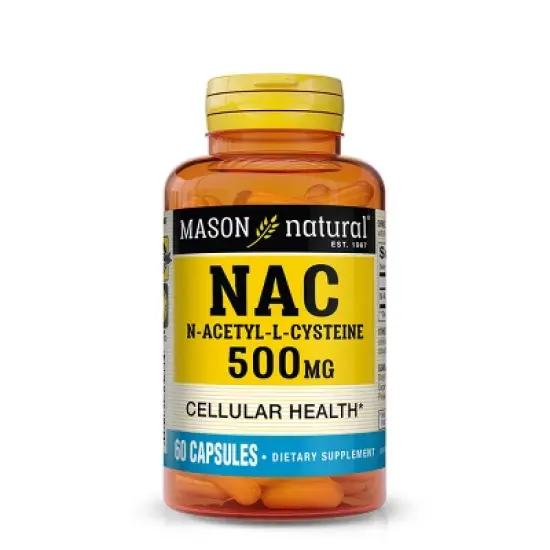 Mason Natural Acetylcysteine 500 mg Capsules - 60ct image {6}