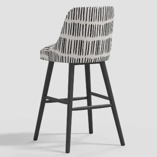 Geller Modern Counter Height Barstool in Patterns - Threshold&trade; image {4}