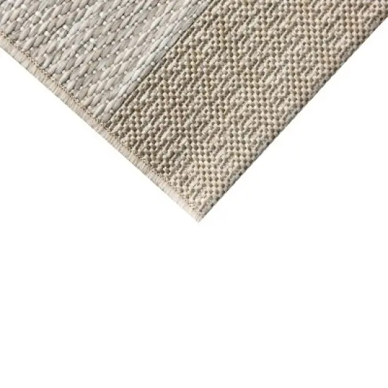 7' x 10' Triangle Ombre Outdoor Rug Beige - Project 62&trade; image {1}