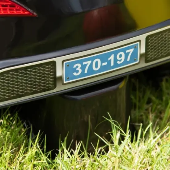 Aosom Kids Ride On Push Car, Foot-to-Floor Sliding Toy Car for Toddler with Working Horn, Music, Headlights and Storage image {5}