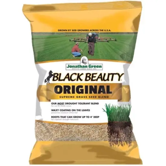 Jonathan Green Black Beauty Tall Fescue Grass Sun or Shade Grass Seed 15 lb image {1}