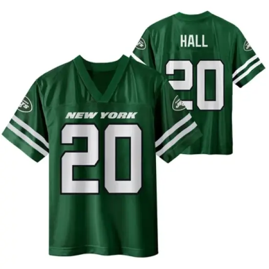 NFL New York Jets Boys' Short Sleeve Hall Jersey image {3}
