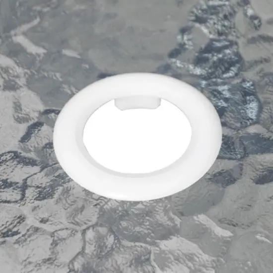 5pc Outdoor Steel Dining Set with Folding Chairs & Square Glass Table Top Beige - Crestlive Products image {8}