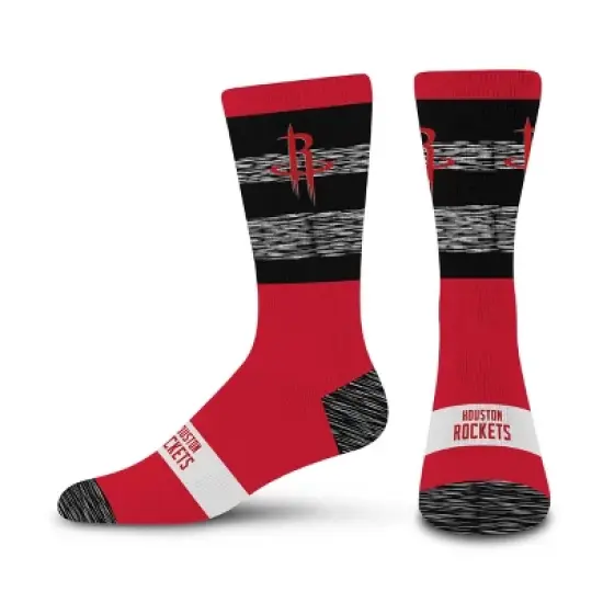 NBA Houston Rockets Mixer Crew Socks - Large image {3}