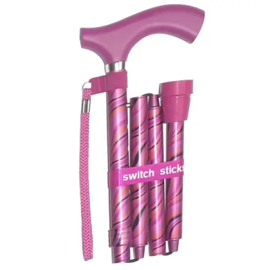 Switch Sticks Folding Cane, 264 lbs. Weight Capacity image {8}