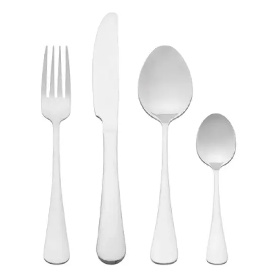 REGALWOVEN 24 Pcs 1 Set Stainless Steel Durable Rust-Proof Corrosion Resistant Flatware Set image {6}