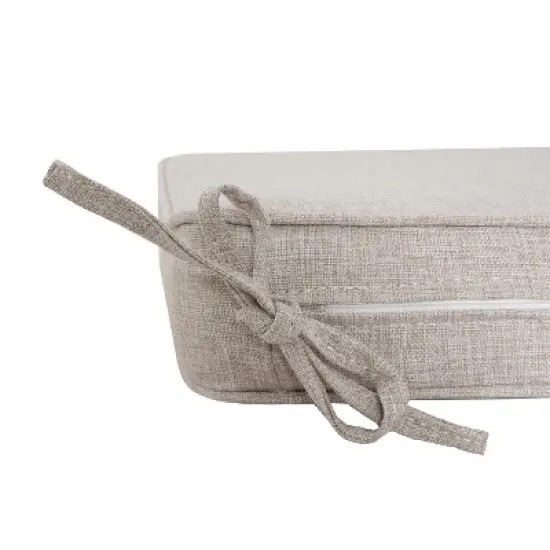 Christopher Knight Home Noah Outdoor 19" x 19" Dining Chair Cushion image {5}