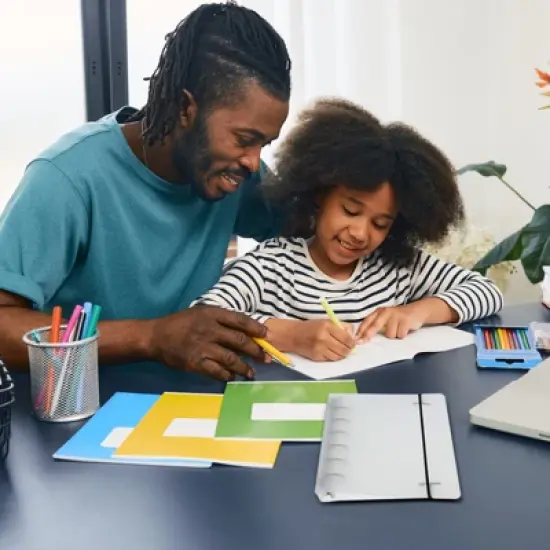 Unique Bargains PP Waterproof Frosted 6 Ring Round Binder Cover for Meeting Folder 2 Pcs image {4}