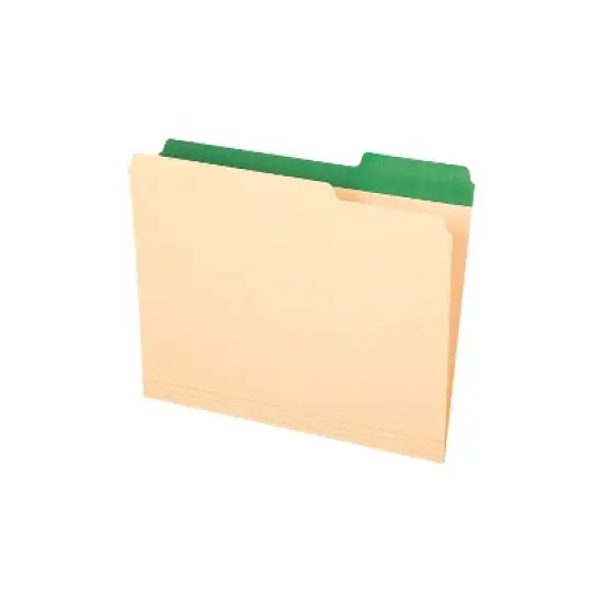Pendaflex Color Tab File Folders 1/3 Cut 3/4" Exp. Letter 50/BX 84101 image {4}
