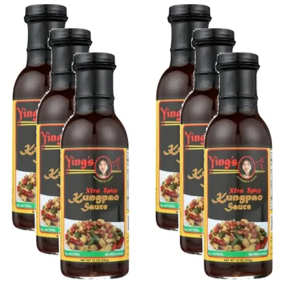 Ying's Xtra Spicy Kung Pao Sauce - Case of 6 - 12 oz image {2}