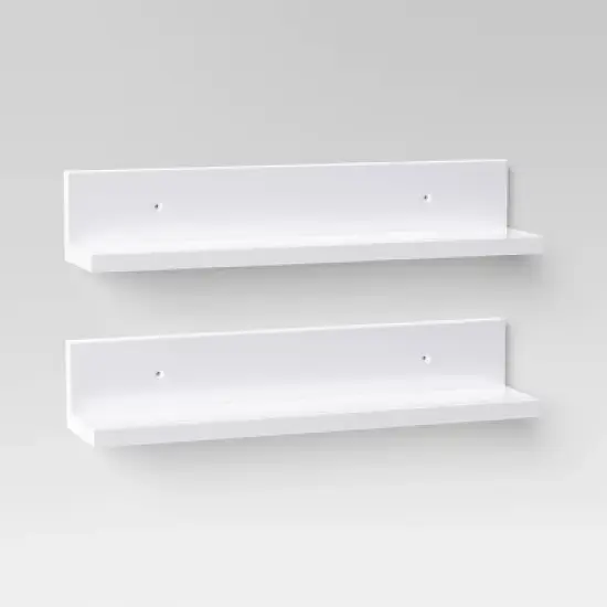 15" Wall Shelf Picture Ledge 2pk - Room Essentials&trade; image {5}