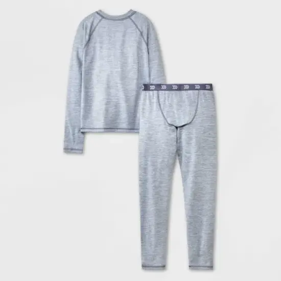 Boys' 2pk Thermal Set - All in Motion&trade; Gray image {2}