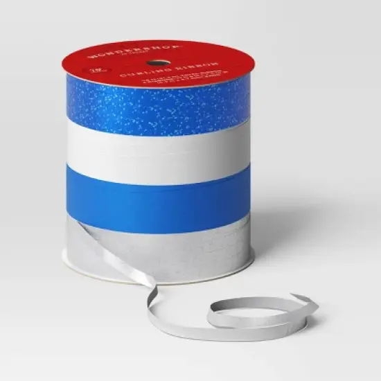 4 End Curl Christmas Ribbon 70' - Wondershop&trade; image {2}
