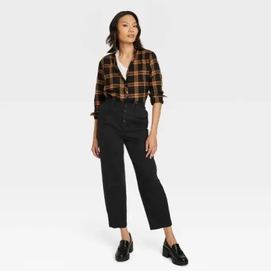 Women's Mid-Rise Tapered Fit Pants - Knox Rose&trade; image {2}